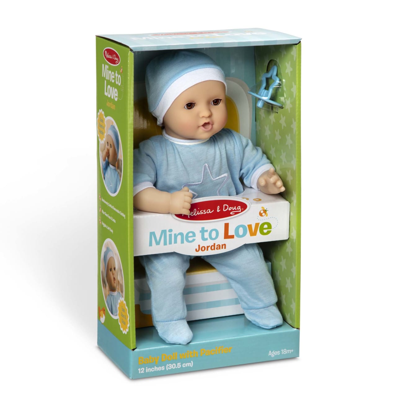 Mijn geliefde Jordan 12-inch babypop
