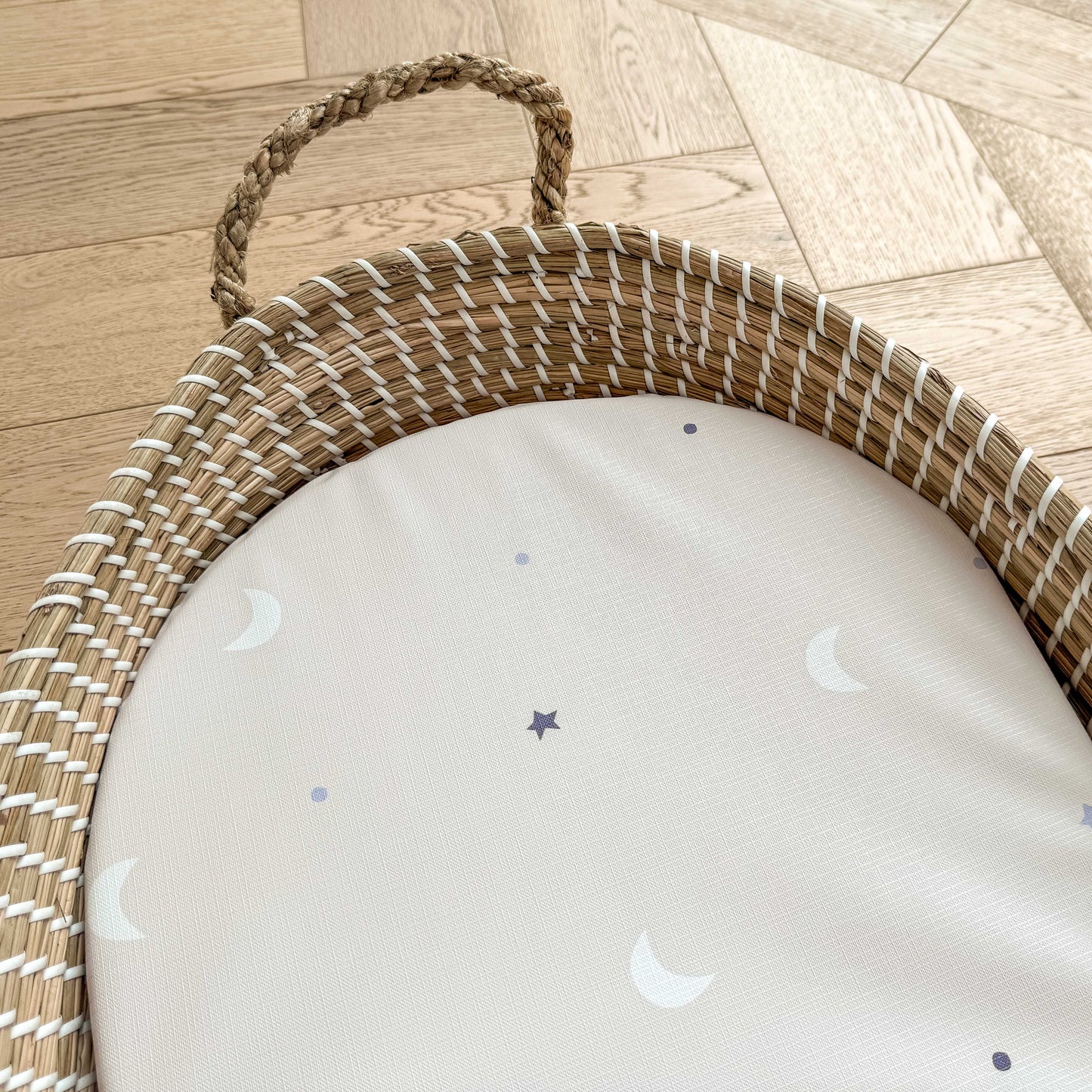 Basket Changing Mat - Starry Night