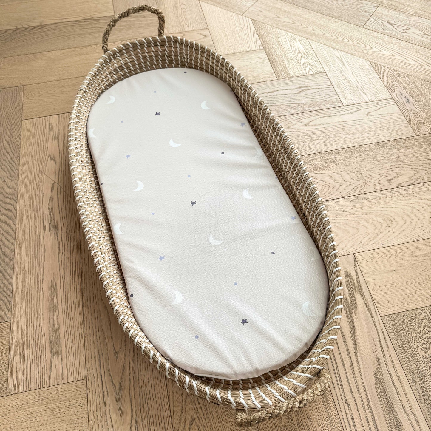 Basket Changing Mat - Starry Night