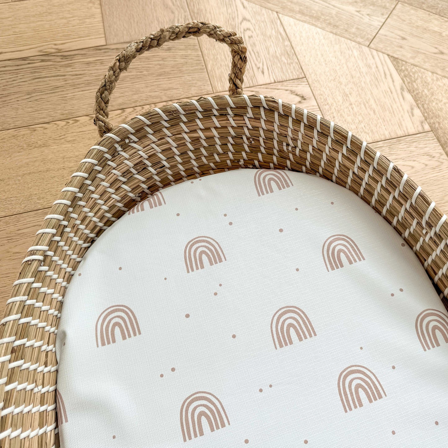 Basket Changing Mat - Rainbow