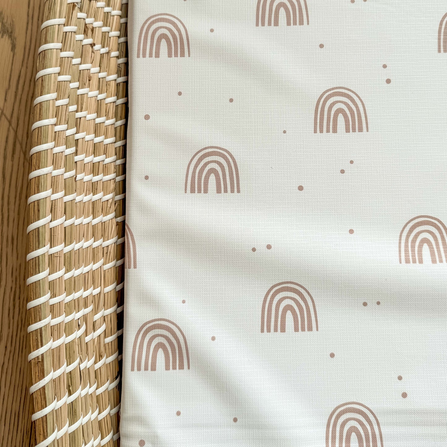 Basket Changing Mat - Rainbow