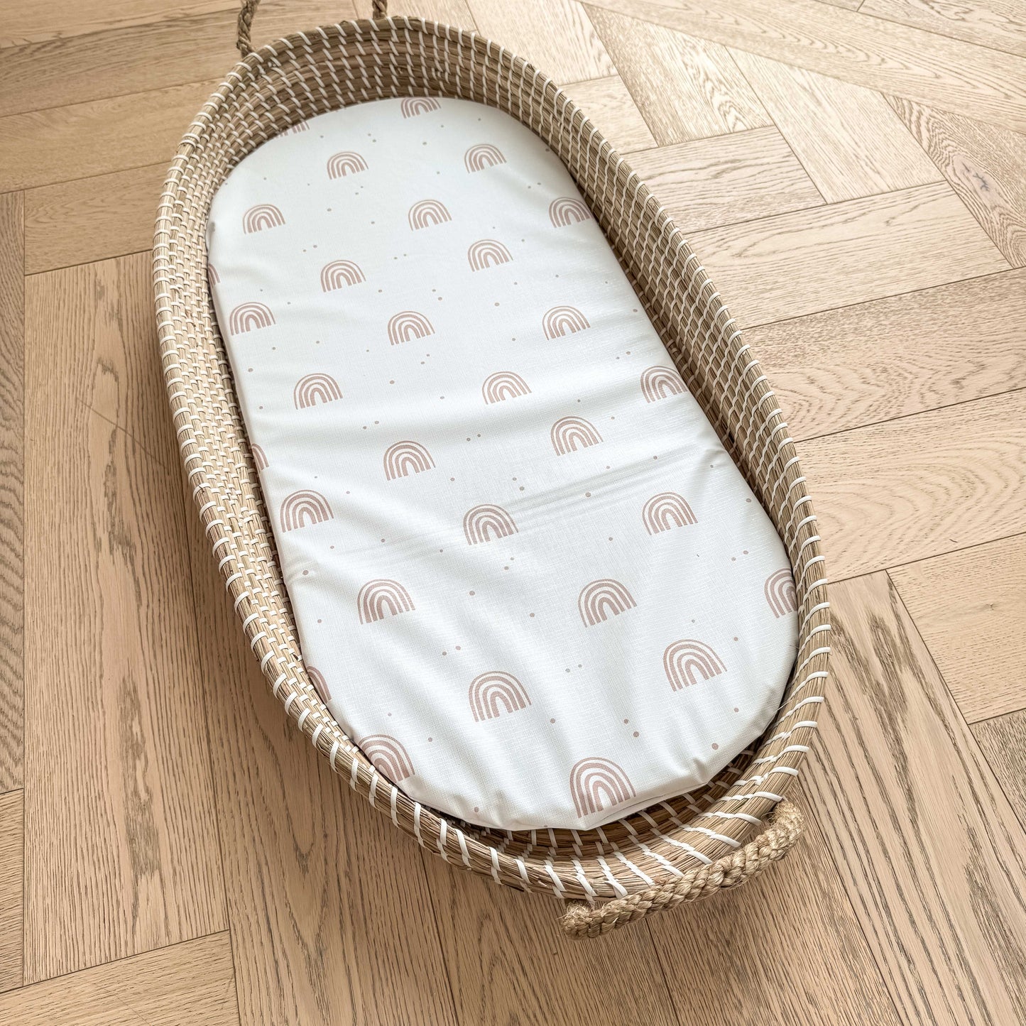 Basket Changing Mat - Rainbow