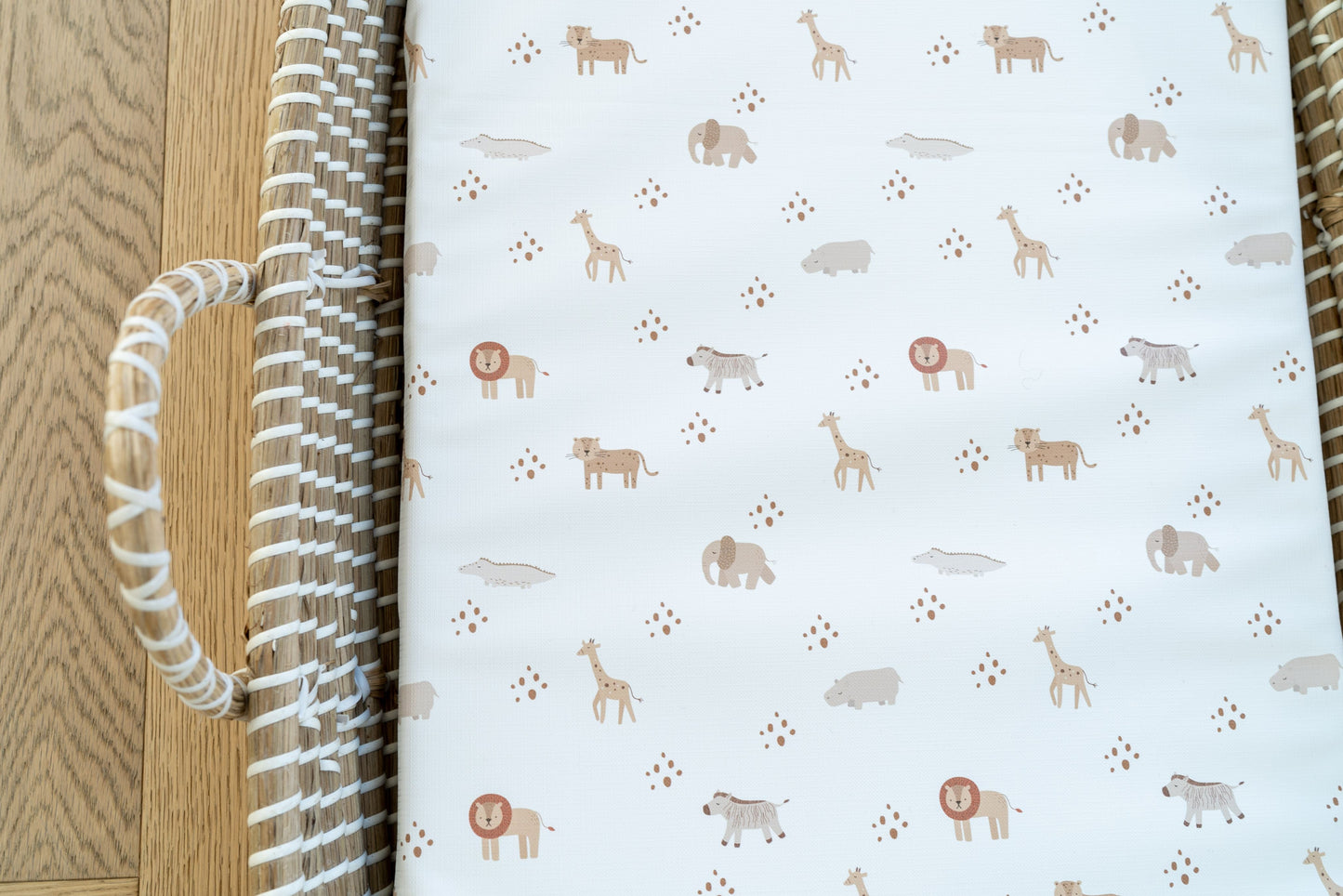Basket Changing Mat - Boho Safari
