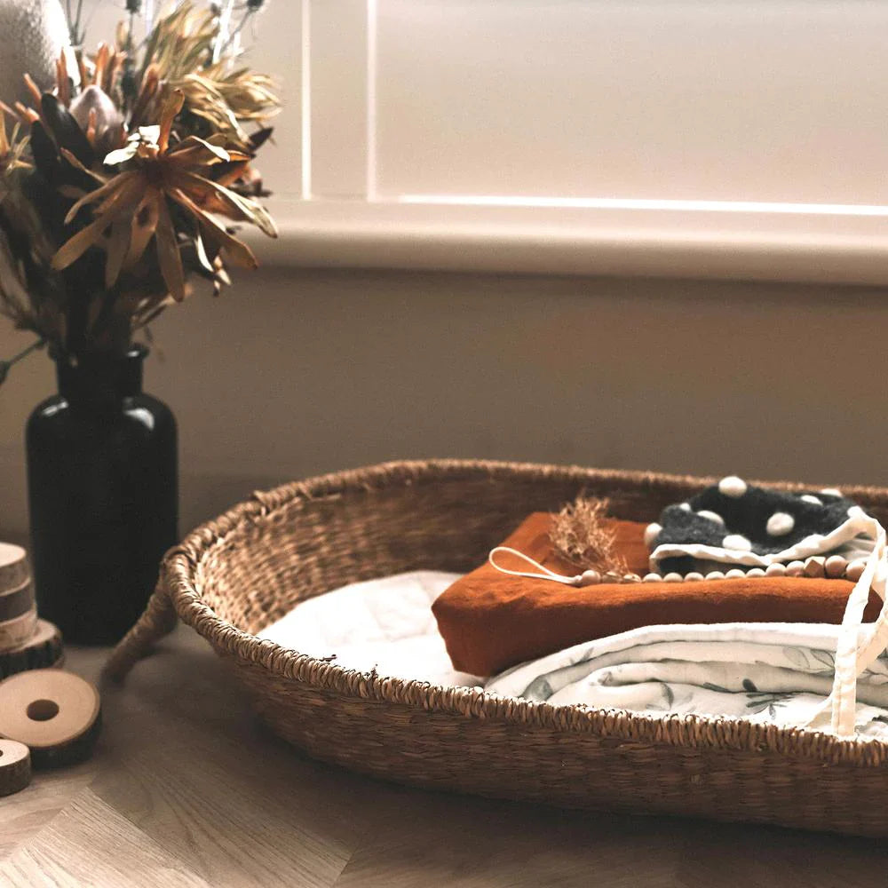 Nyla Seagrass- Changing Basket