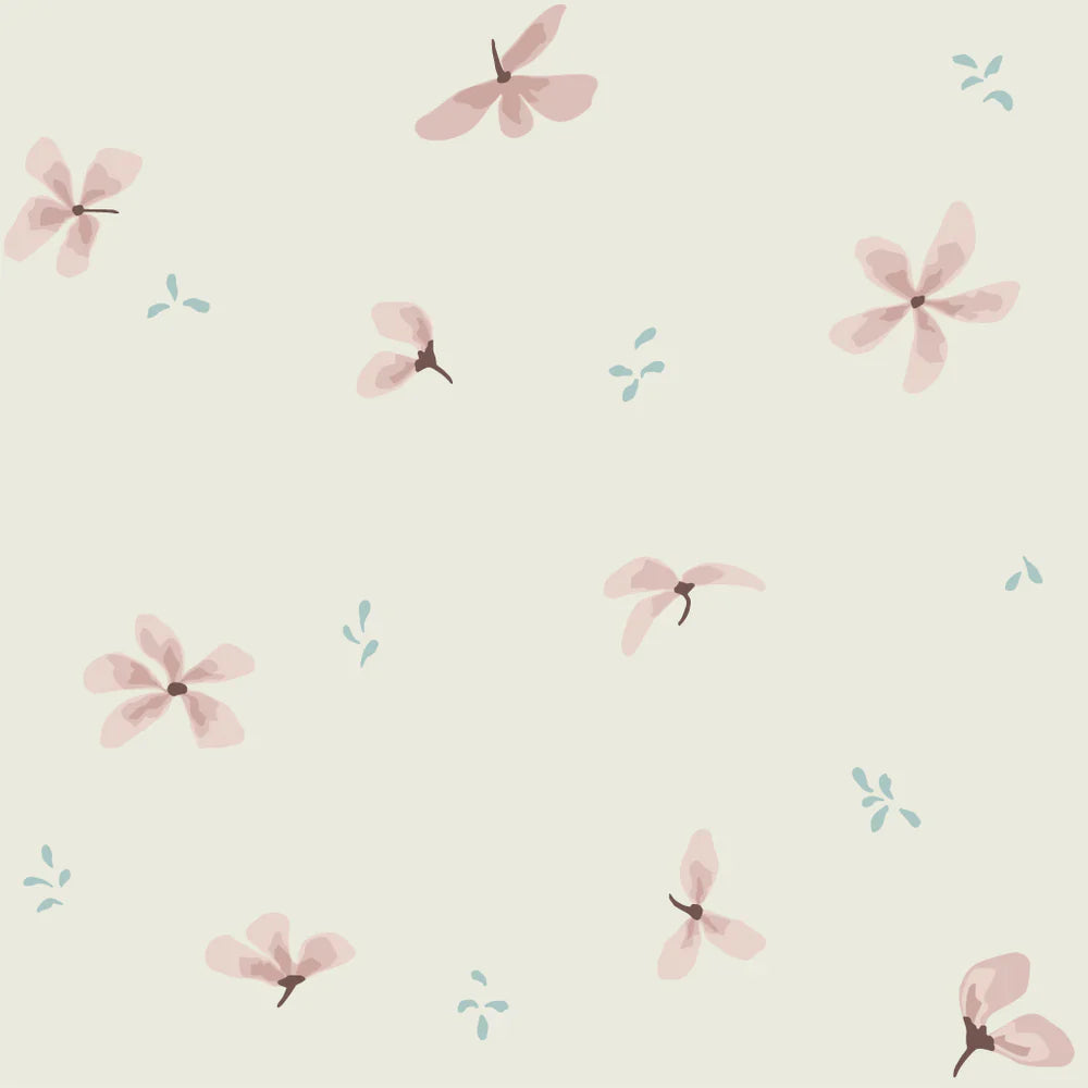 Changing Basket Liner - Windflower Creme