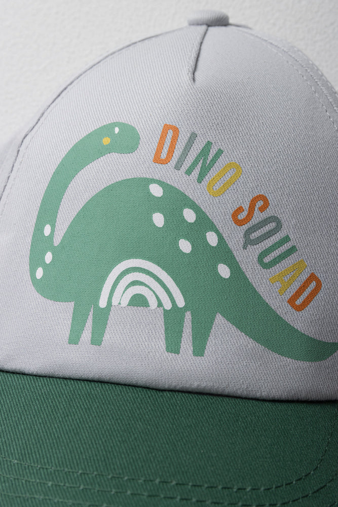 Dinosaur Peak Cap Grijs & Groen