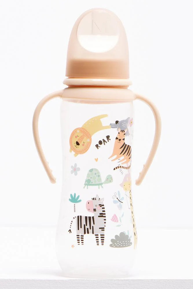 Fles met handvat natuurlijk 250 ml