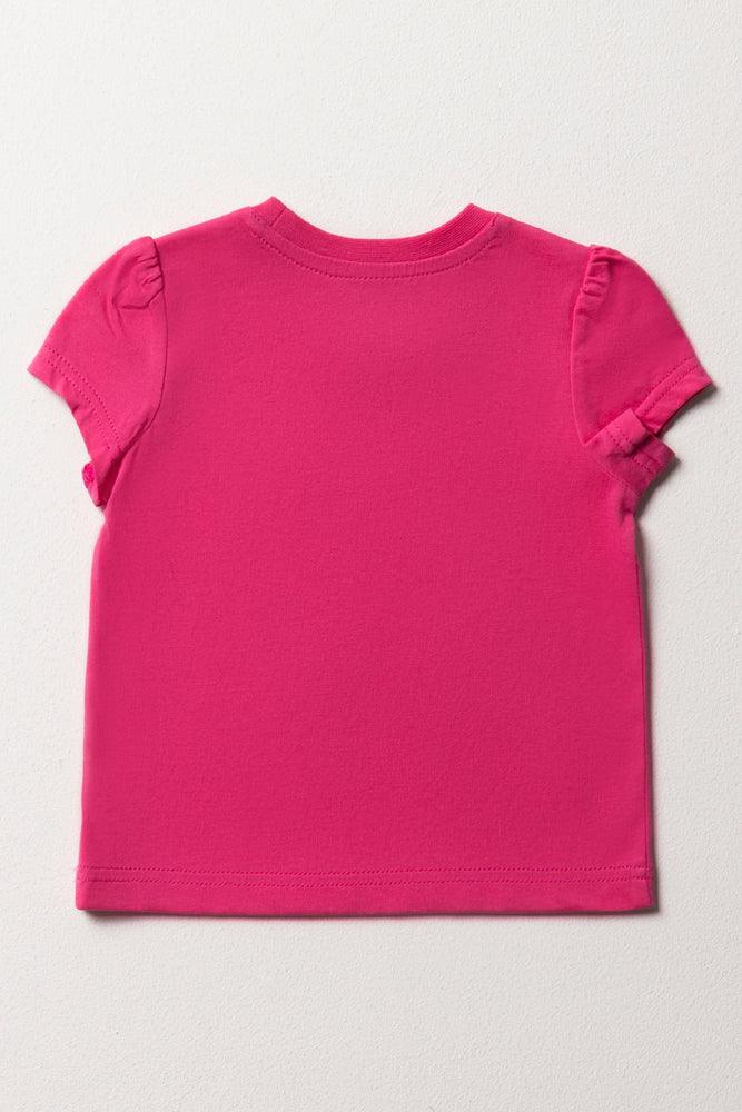 Short Sleeve T-Shirt Bright Pink