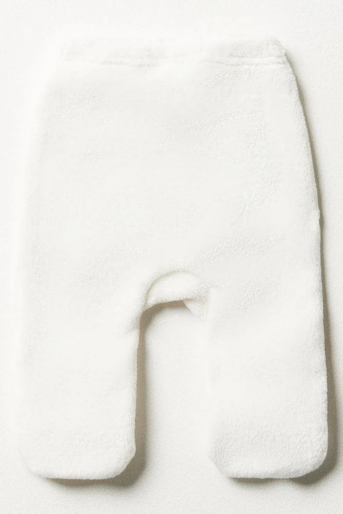 Fleece Leggings White