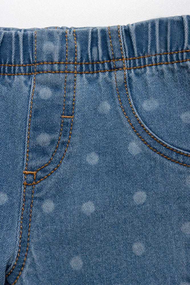 Spot Jeggings Blauw