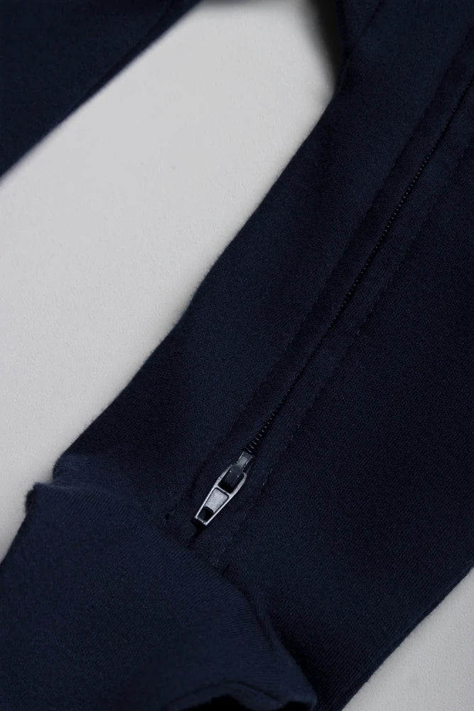 Interlock Babygrow Plain Zip Thru