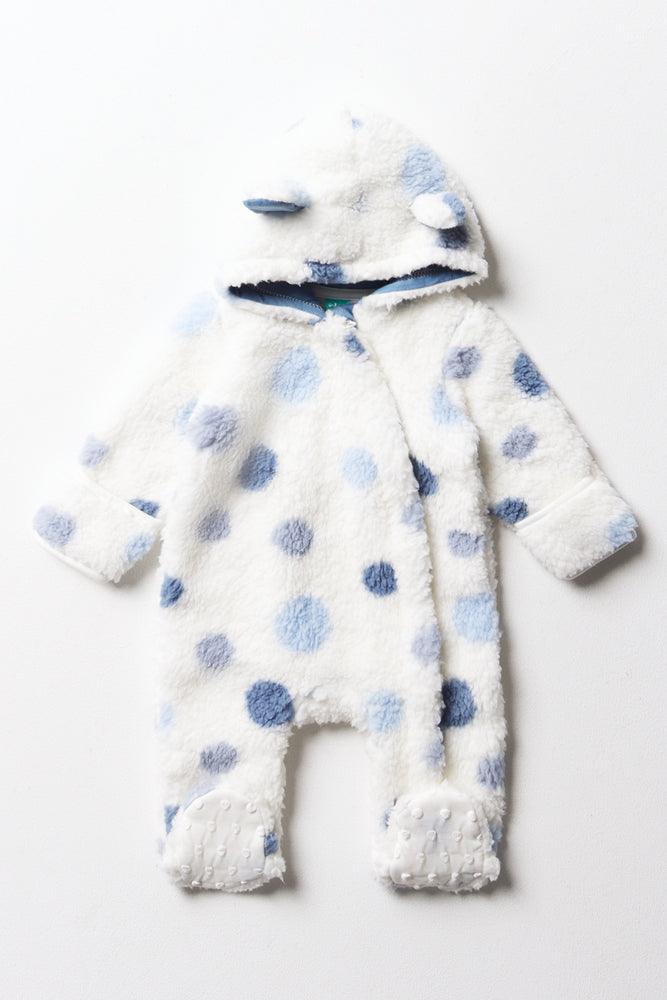 Spot Sherpa Babygrow Blue