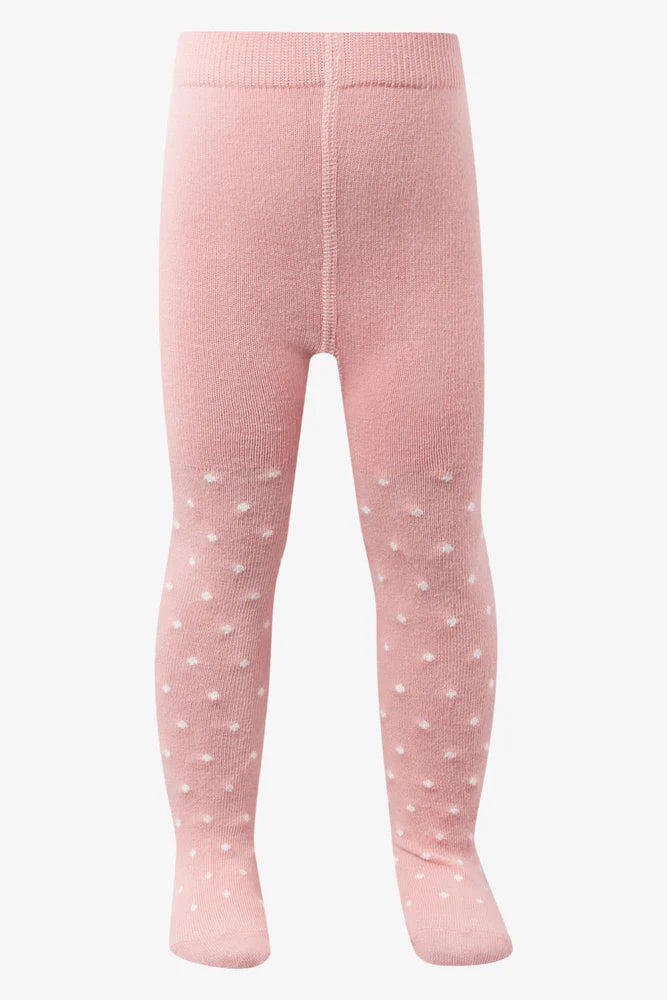 2-pack Spot Jacquard panty's roze en grijs