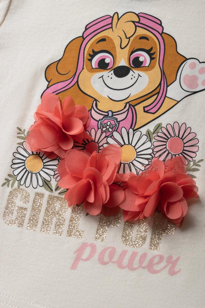 Paw Patrol Short Sleeve T-Shirt White
