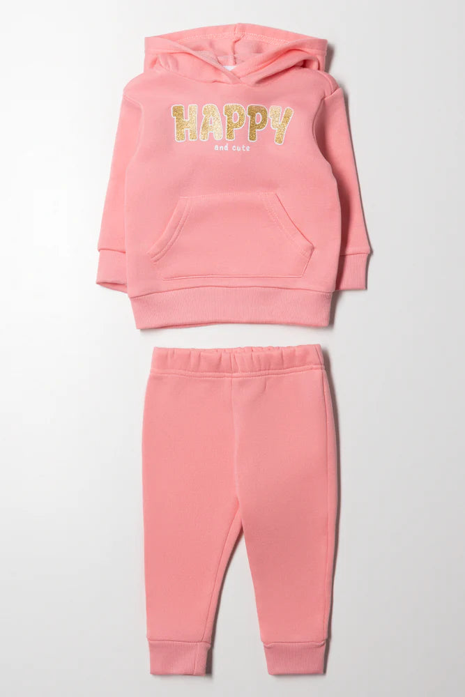 Hooded Tracksuit Peach
