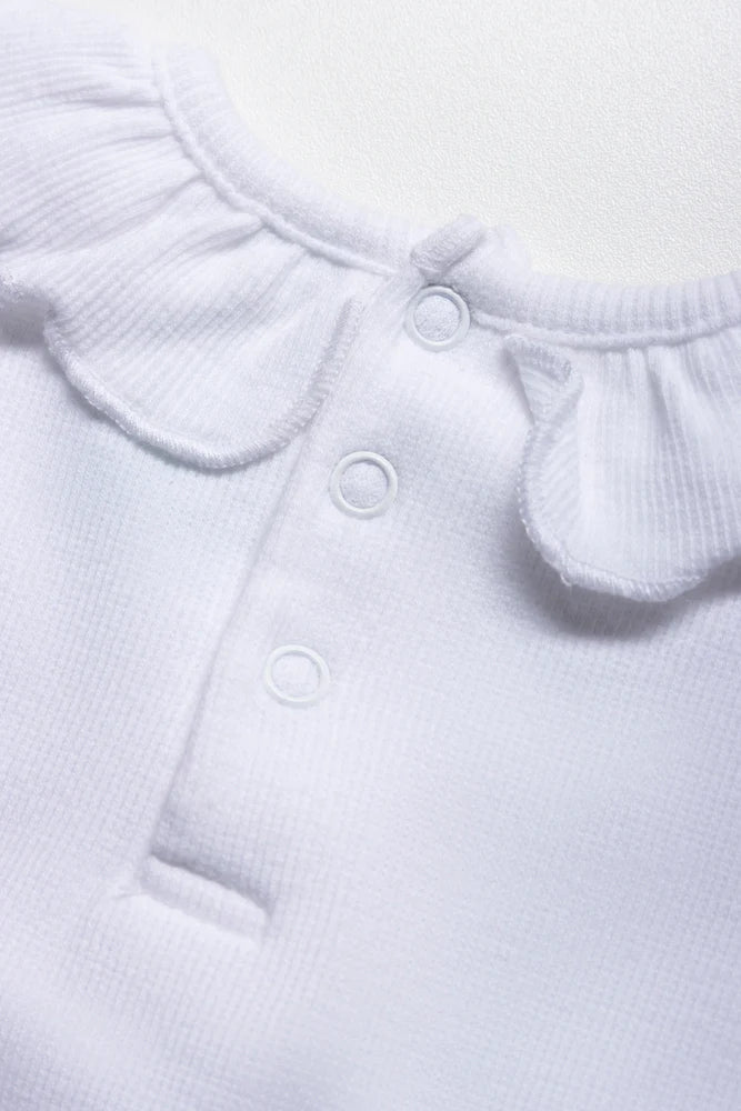 Tiered Dress White