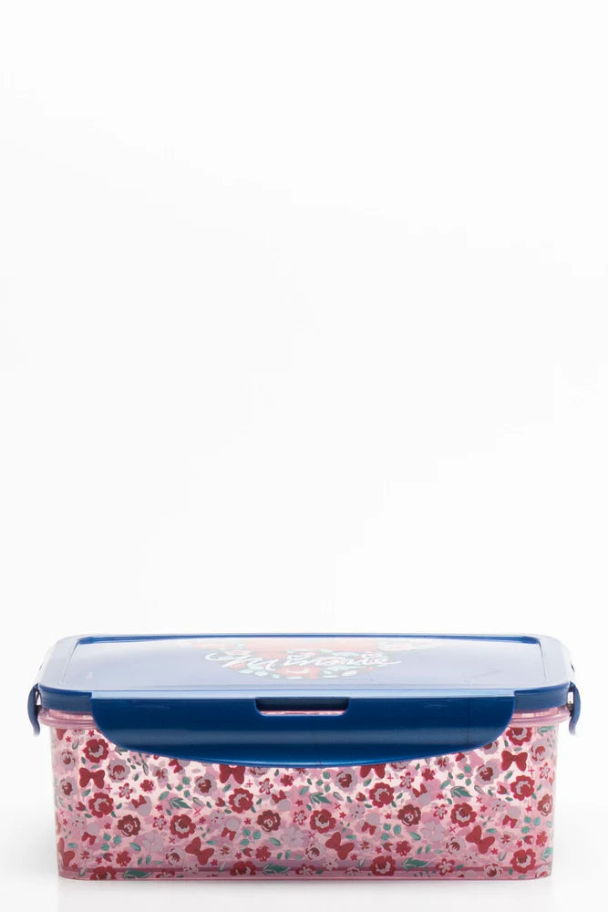 Rechthoekige Clip Lunchbox Blauw