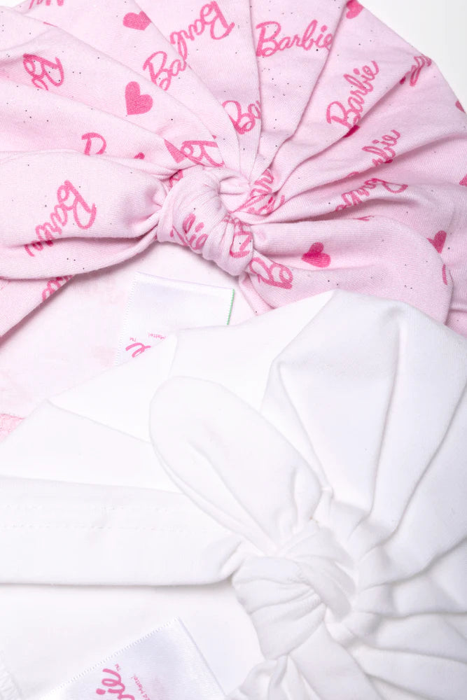 Zestaw 2 turbanów Barbie w kolorze różowym