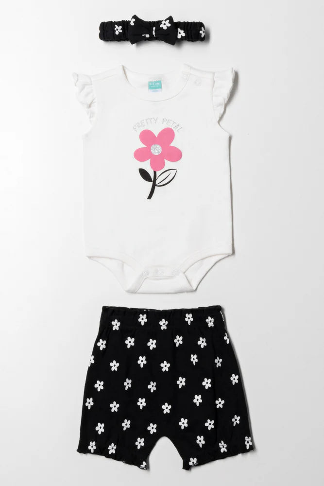 Bodyvest en leggingset zwart