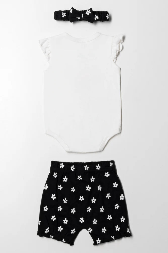 Bodyvest en leggingset zwart