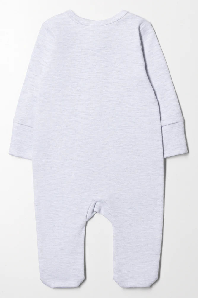 Interlock Babygrow Grey