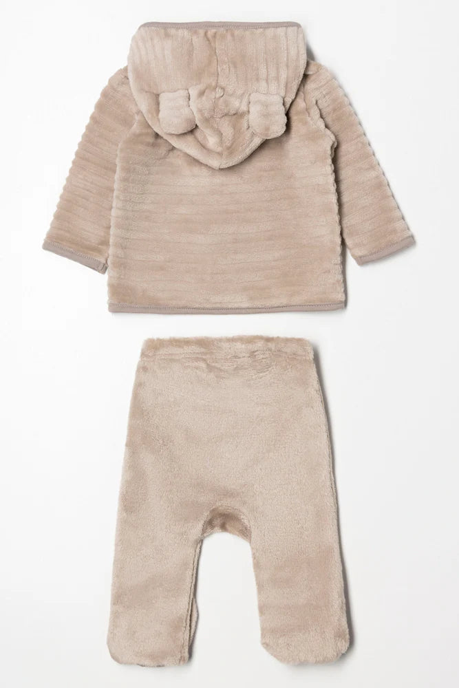 Jas en leggingset naturel
