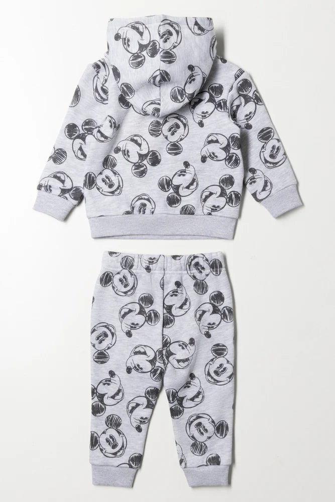Mickey Mouse Tracksuit Grey