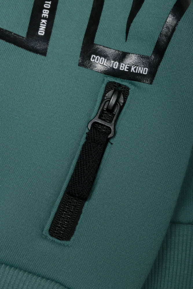 Crew Neck Tracksuit Green