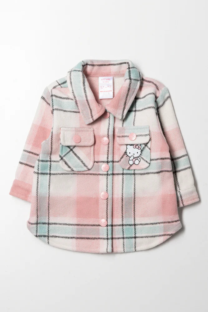 Hello Kitty Shacket Roze