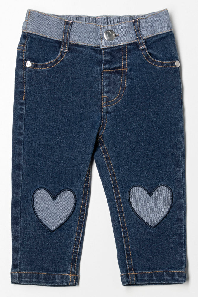 Skinny Denim Jean Blauw