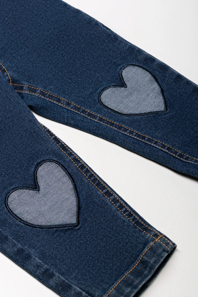 Skinny Denim Jean Blauw