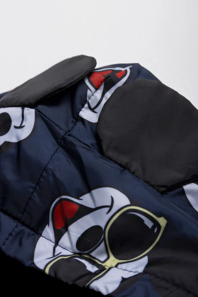 Mickey Mouse Windjack Marineblauw