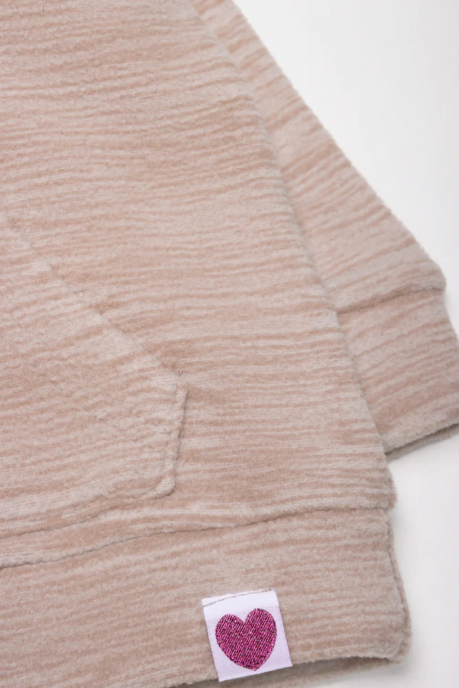 Fleece Hoodie Natural