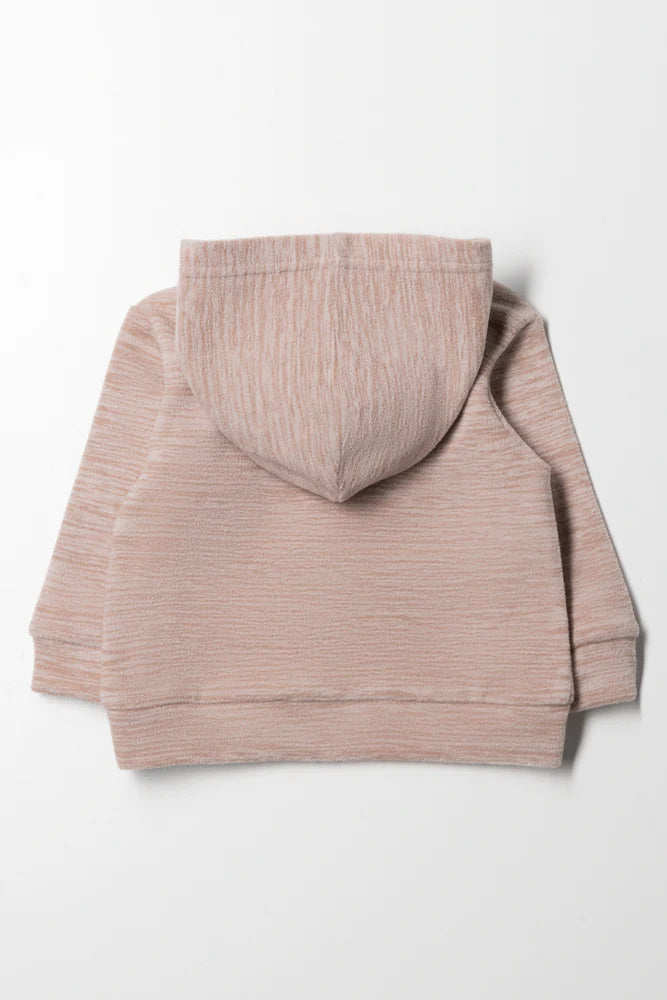 Fleece Hoodie Natural