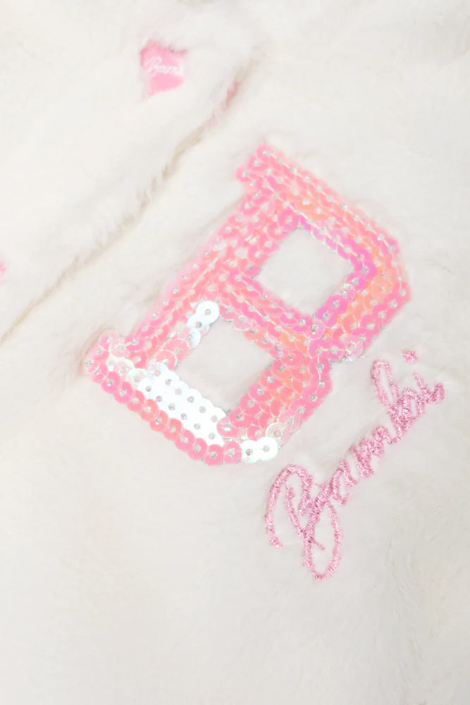 Bambi Fur Jacket Cream