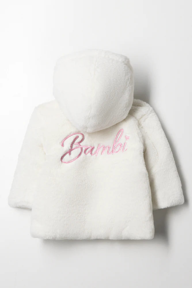Bambi Fur Jacket Cream
