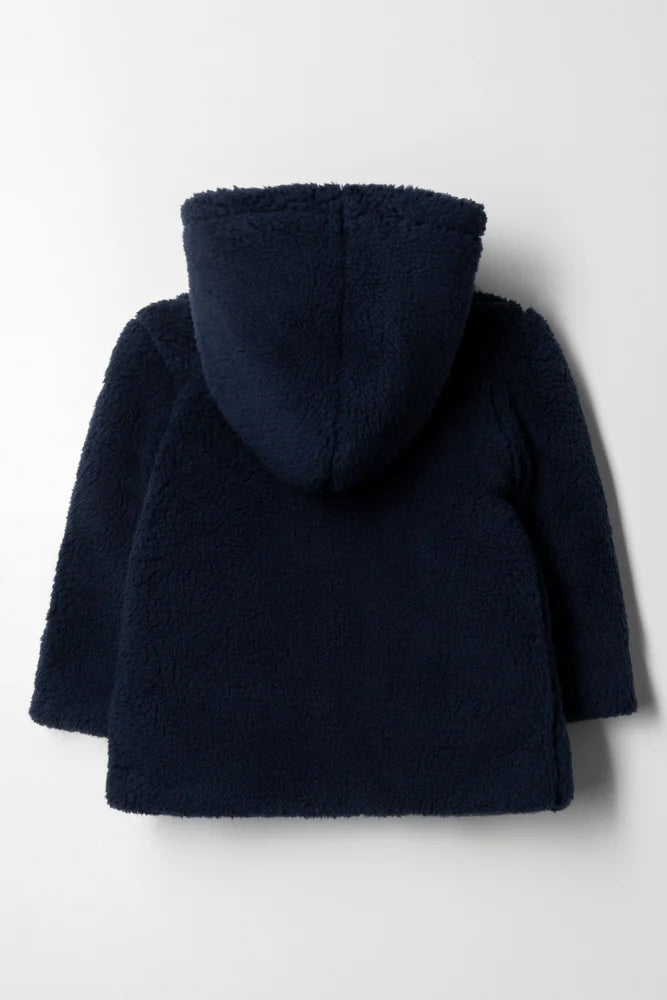 Sherpa Fleecejack Marineblauw