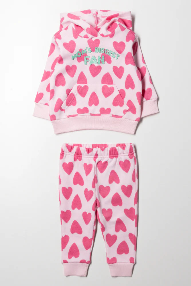 Hart Trainingspak Roze