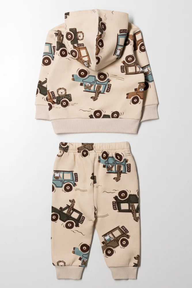 Hooded Tracksuit Natural