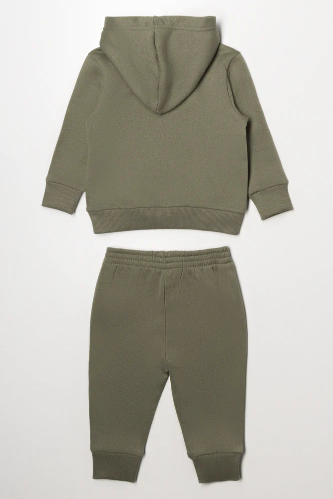 Dinosaur Tracksuit Green