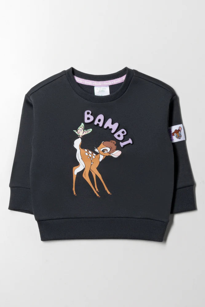 Bambi Tracktop Dark Grey