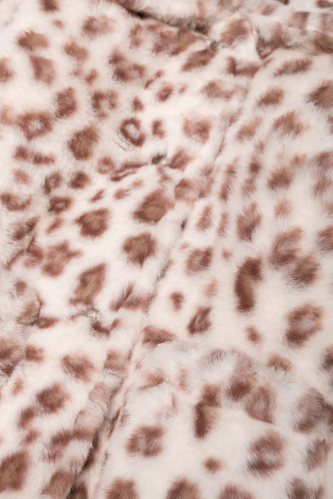 Animal Fur Coat Multi