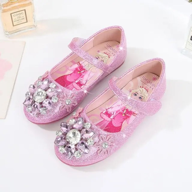 Prinses Elsa Kristallen Schoenen