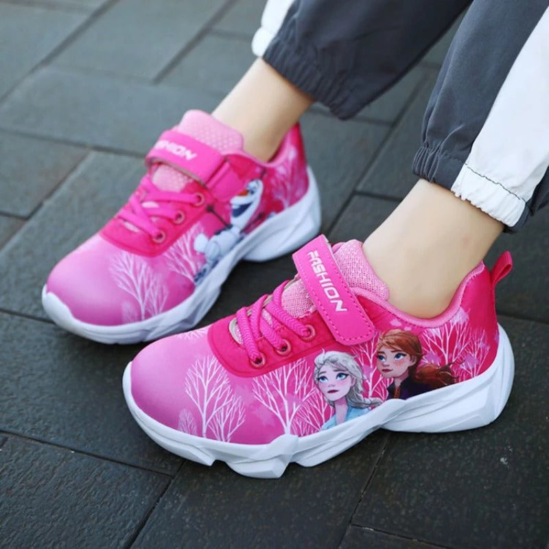 Prinses Elsa bedrukte schoenen
