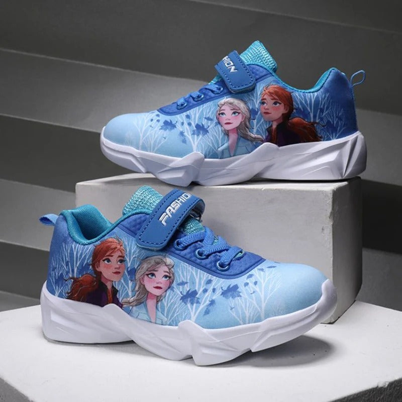 Prinses Elsa bedrukte schoenen