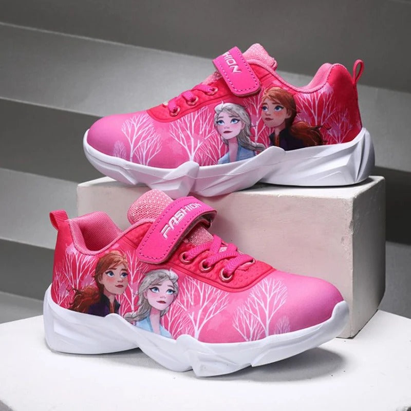Prinses Elsa bedrukte schoenen