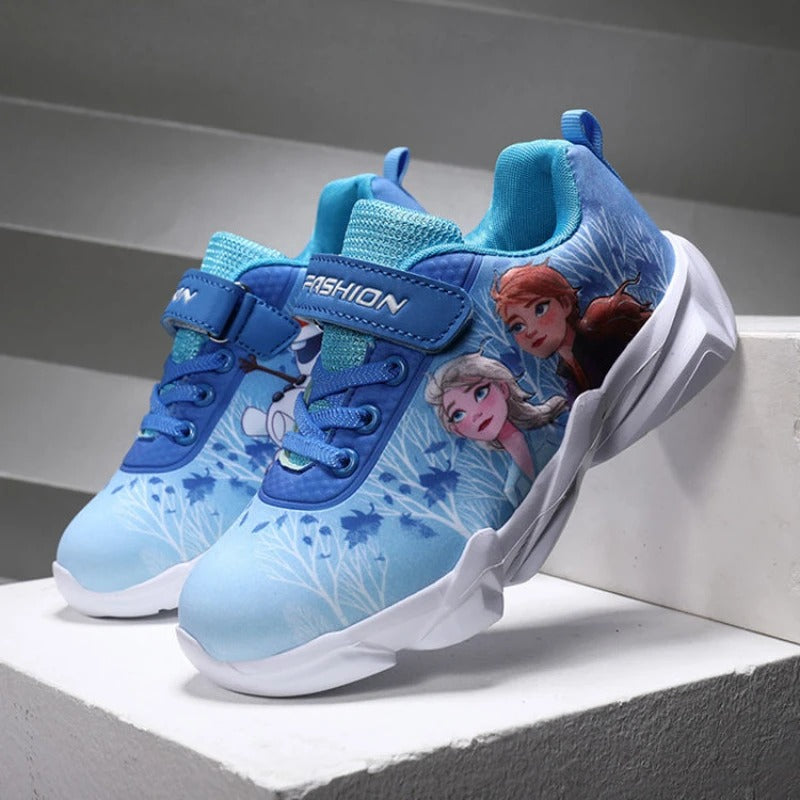Prinses Elsa bedrukte schoenen