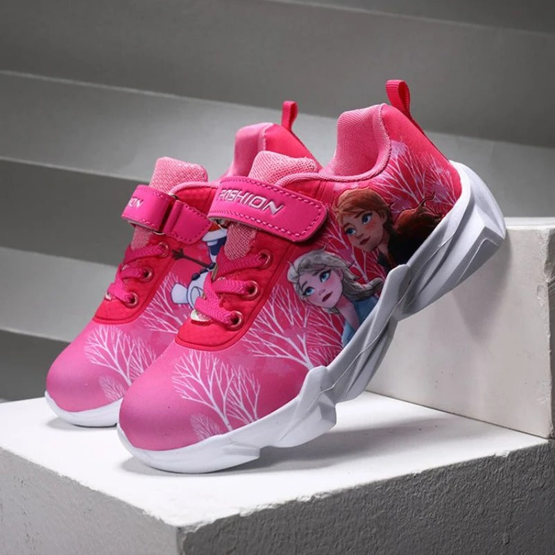 Prinses Elsa bedrukte schoenen