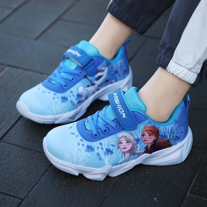 Prinses Elsa bedrukte schoenen