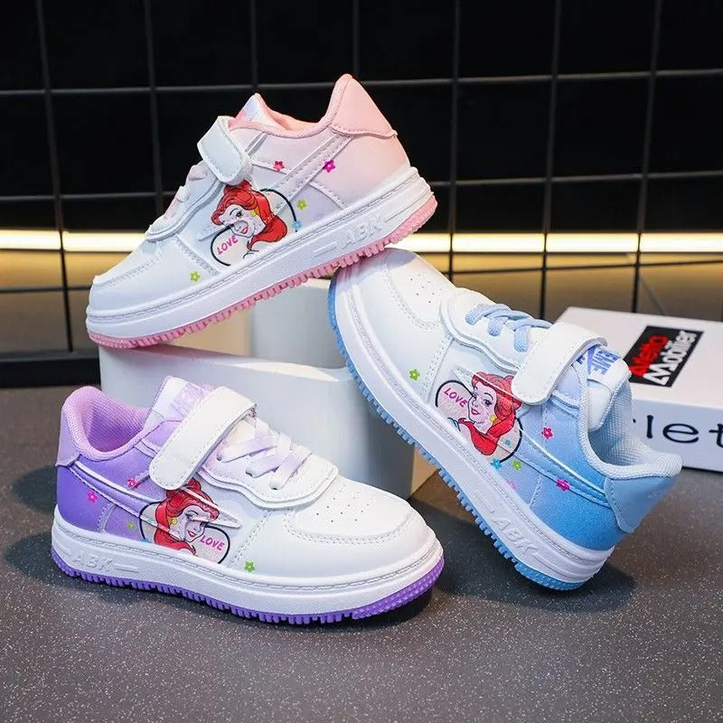 Prinses Ariel leren sneakers